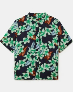 Femme Tara Jarmon Chemises^Chemise à motif fleurs nocturne
