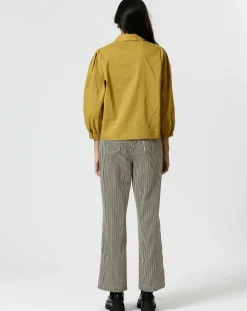 Chemise Perrine jaune-The Korner Outlet