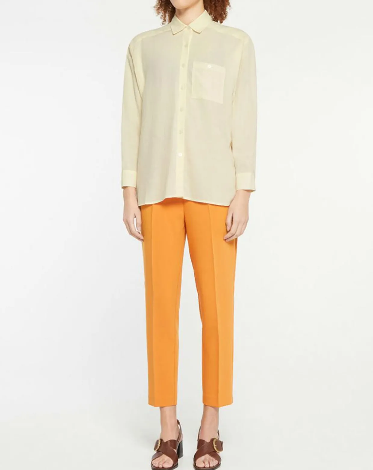 Chemise ample et fluide Paros écrue-Galeries Lafayette
