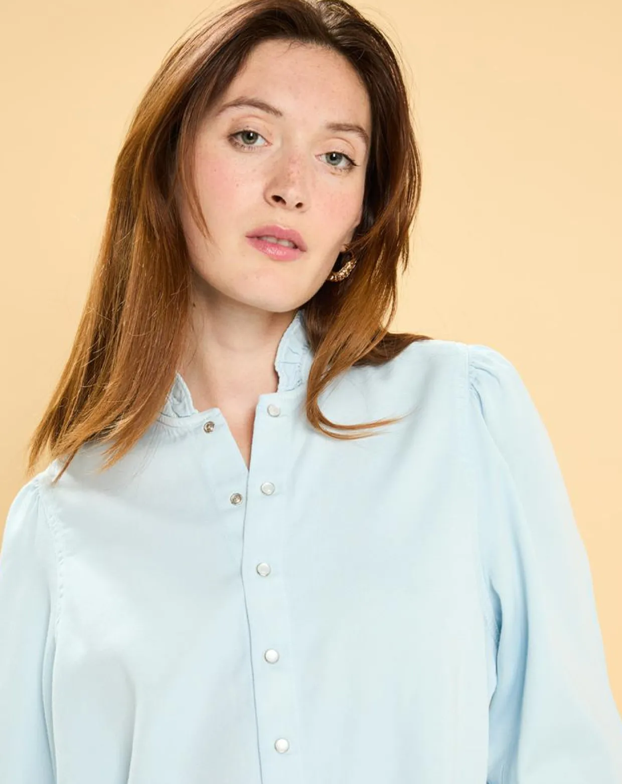 Femme Acquaverde Chemises^Chemise Arielle cloud