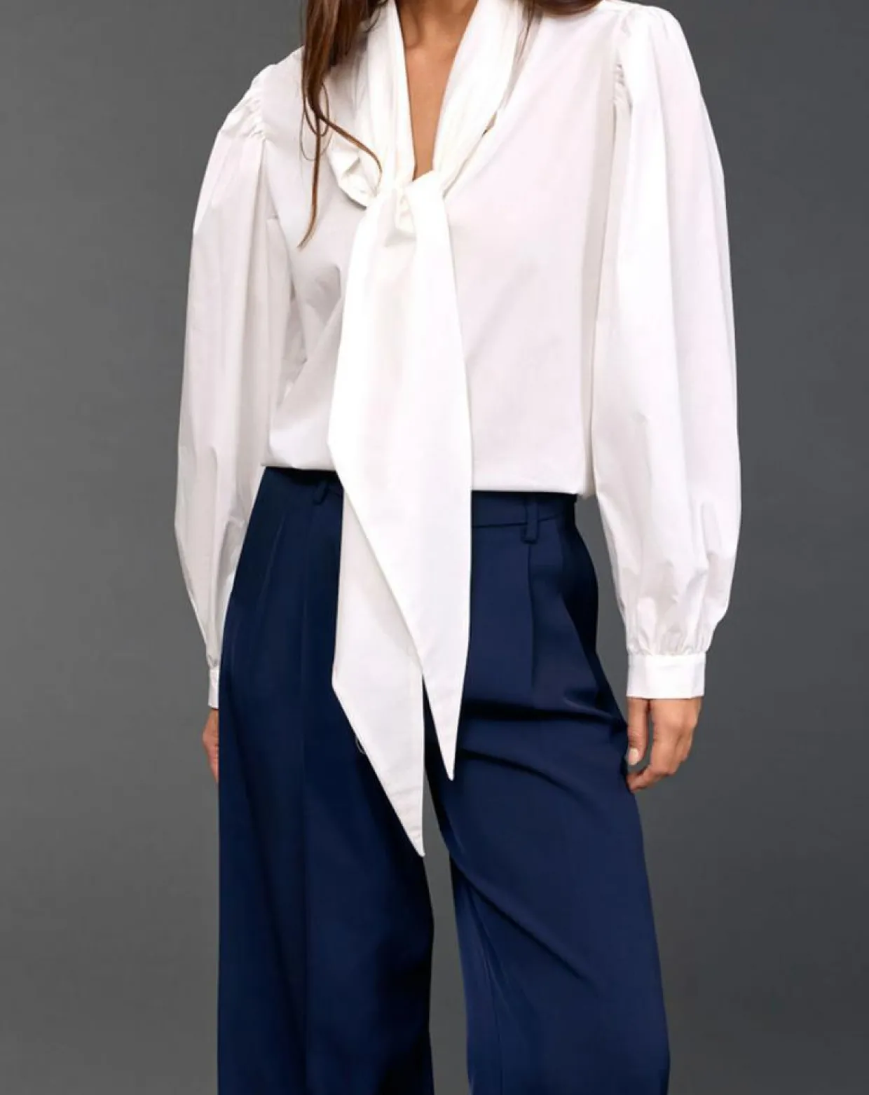 Chemise Azami rayée blanche-Lauren Vidal Discount