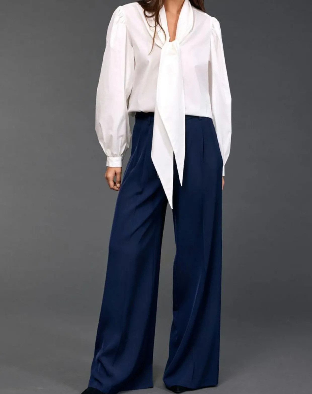 Chemise Azami rayée blanche-Lauren Vidal Discount