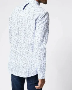 Homme Pepe Jeans Chemises^Chemise Birdland Imprimé Fleurs blanche