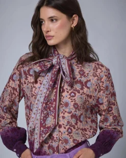 Femme Manoush Chemises^Chemise Bohemian Hindi camel
