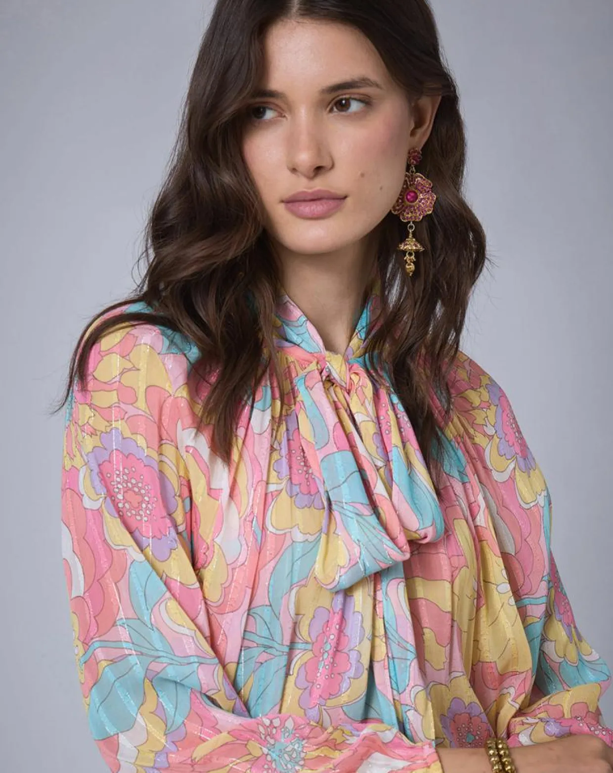 Femme Manoush Chemises^Chemise Bollywood print