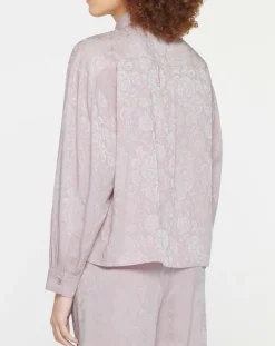 Chemise Boxy Jacquard mauve-Forte forte New