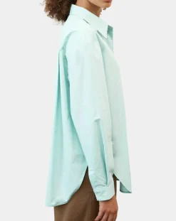 Femme Marc O'Polo Chemises^Chemise boyfriend bleu clair