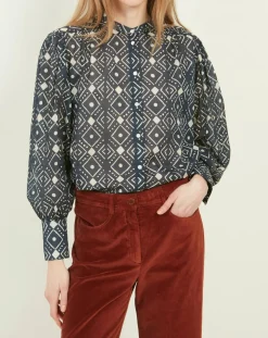 Chemise Calypso marine-Hartford Sale