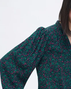 Chemise Candy imprimée lagon-Caroll