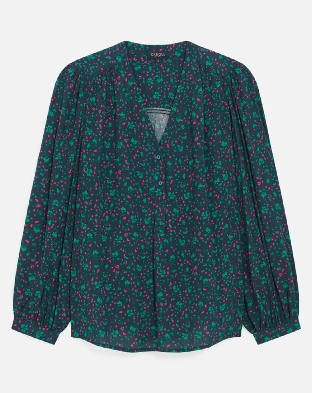 Chemise Candy imprimée lagon-Caroll