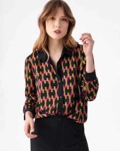 Femme Indies Chemises^Chemise Cara geometric