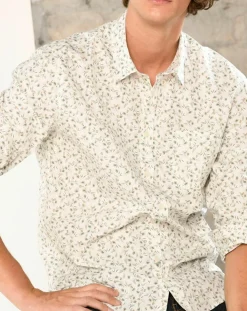 Chemise casual en Popeline Nala imprimée blanc/multicolore-Harris Wilson Outlet