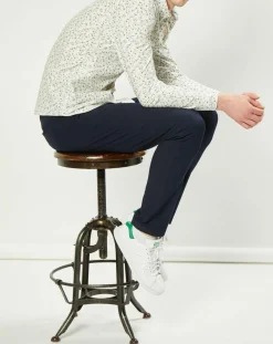 Chemise casual en Popeline Nala imprimée blanc/multicolore-Harris Wilson Outlet