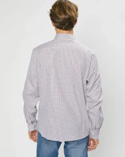 Chemise Classic Fit à carreaux blanc/rouge/bleu-Hackett London Hot