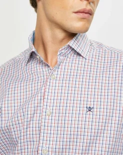 Chemise Classic Fit à carreaux blanc/rouge/bleu-Hackett London Hot