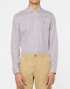 Chemise Classic Fit à carreaux blanc/rouge/bleu-Hackett London Hot