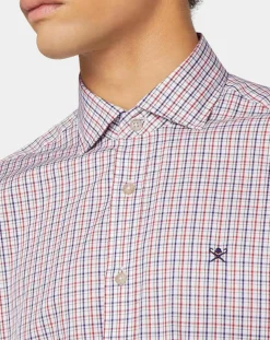 Chemise Classic Fit à carreaux blanc/rouge/bleu-Hackett London Hot