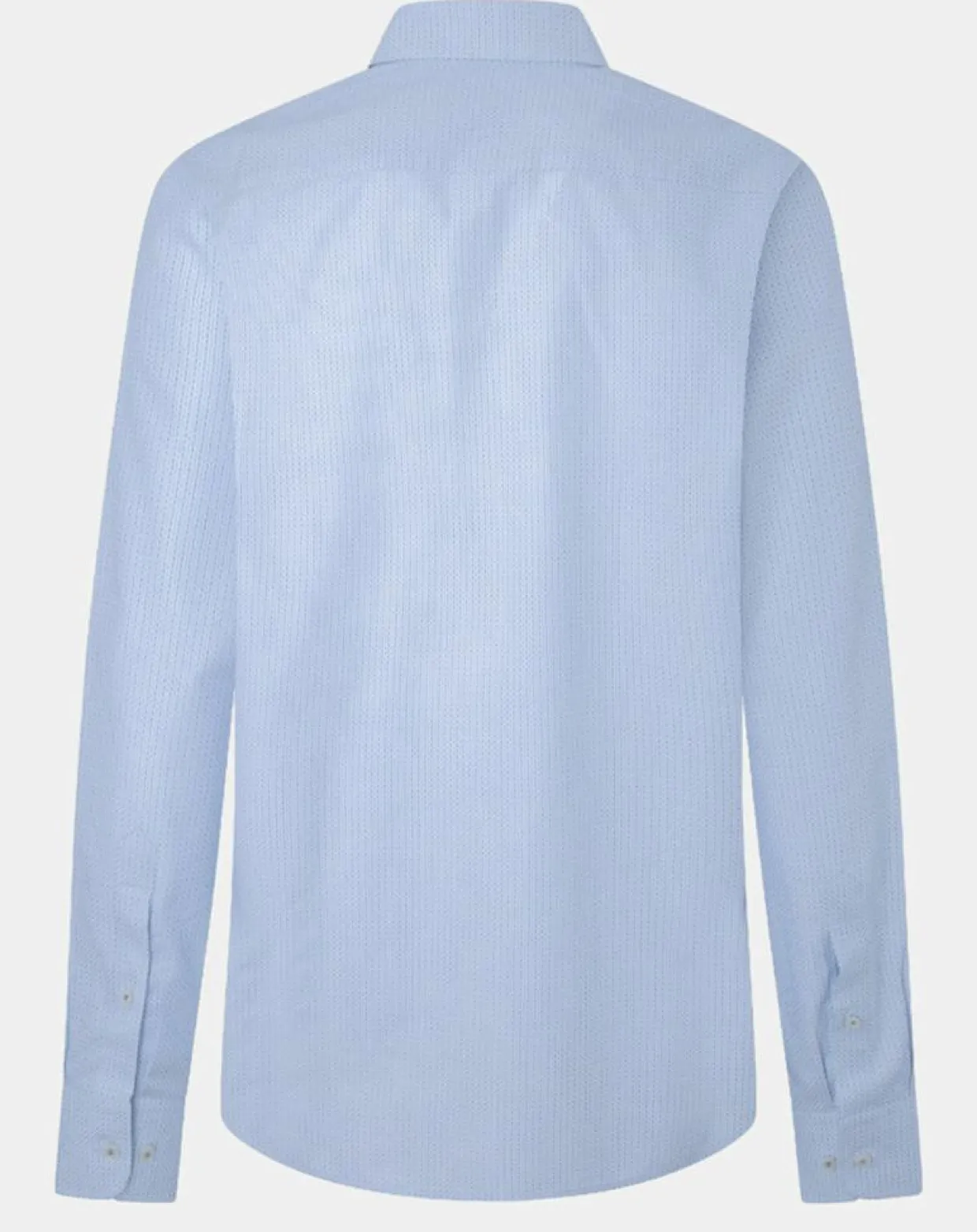 Chemise Classic Fit Jacquard imprimée bleu/blanc-Hackett London Hot