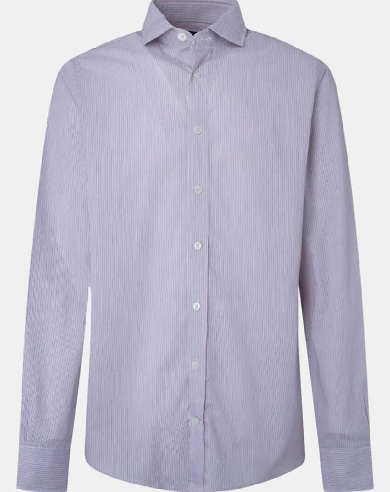 Chemise Classic Fit rayée rouge/bleu-Hackett London Outlet