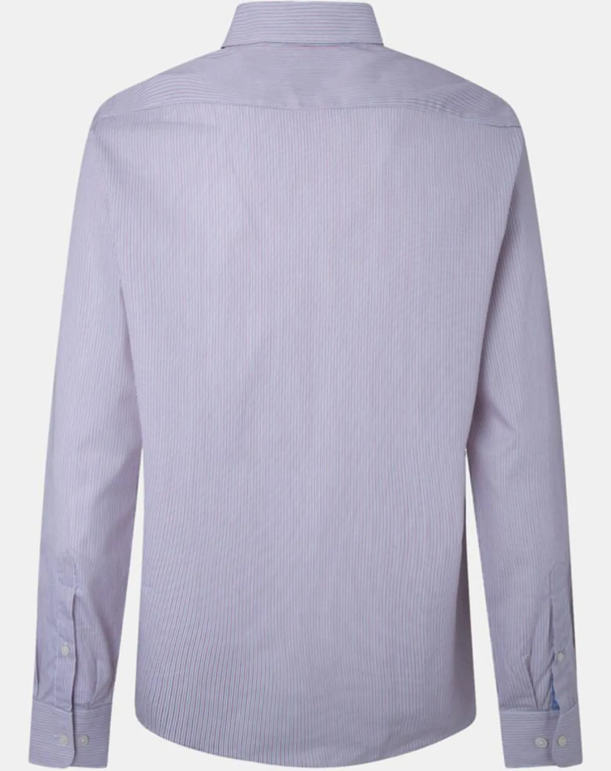 Chemise Classic Fit rayée rouge/bleu-Hackett London Outlet
