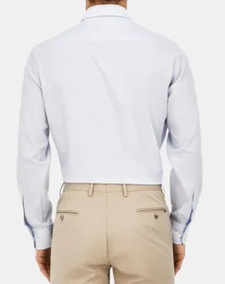 Homme Hackett London Chemises^Chemise Classic Fit rayée bleu ciel