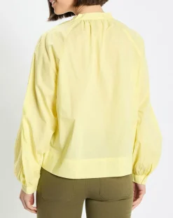 Femme Marc O'Polo Chemises^Chemise Col V en Coton Bio jaune