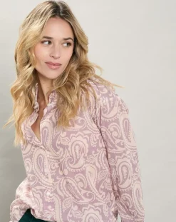 Femme Hartford Chemises^Chemise Comedy imprimée parme