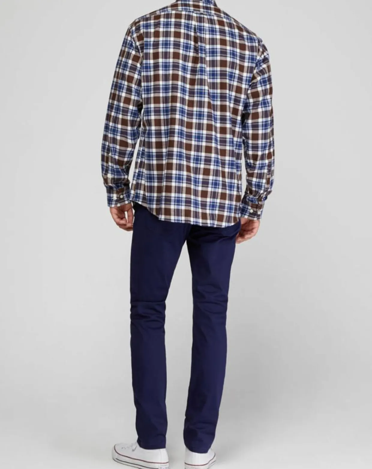 Homme Arrow Chemises^Chemise Comfort Fit Pb à carreaux Bucheron marron/bleu/blanc