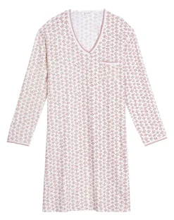 Chemise de nuit Aurore multicolore-Le Chat Sale