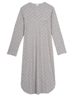 Femme Le Chat Lingerie, Nuit^Chemise de nuit Chamade gris chiné