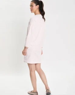 Femme Le Chat Lingerie, Nuit^Chemise de nuit en Micropolaire Comfy bois de rose