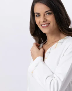 Femme Le Chat Lingerie, Nuit^Chemise de nuit Felicita écru/multicolore