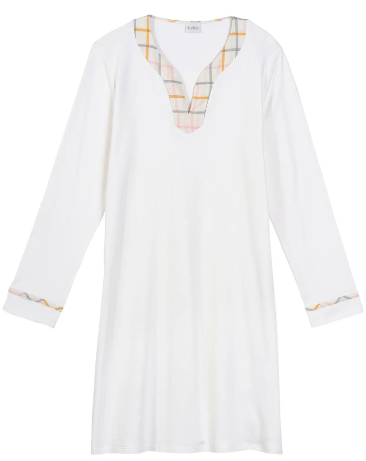 Femme Le Chat Lingerie, Nuit^Chemise de nuit Felicita écru/multicolore