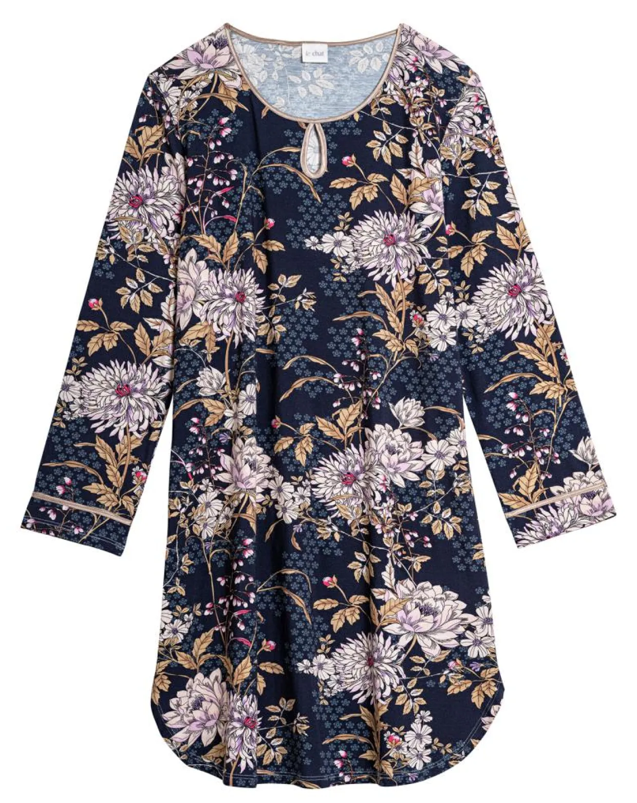 Chemise de nuit Gloria multicolore-Le Chat Online