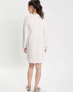 Chemise de nuit Holly écrue-Le Chat Online