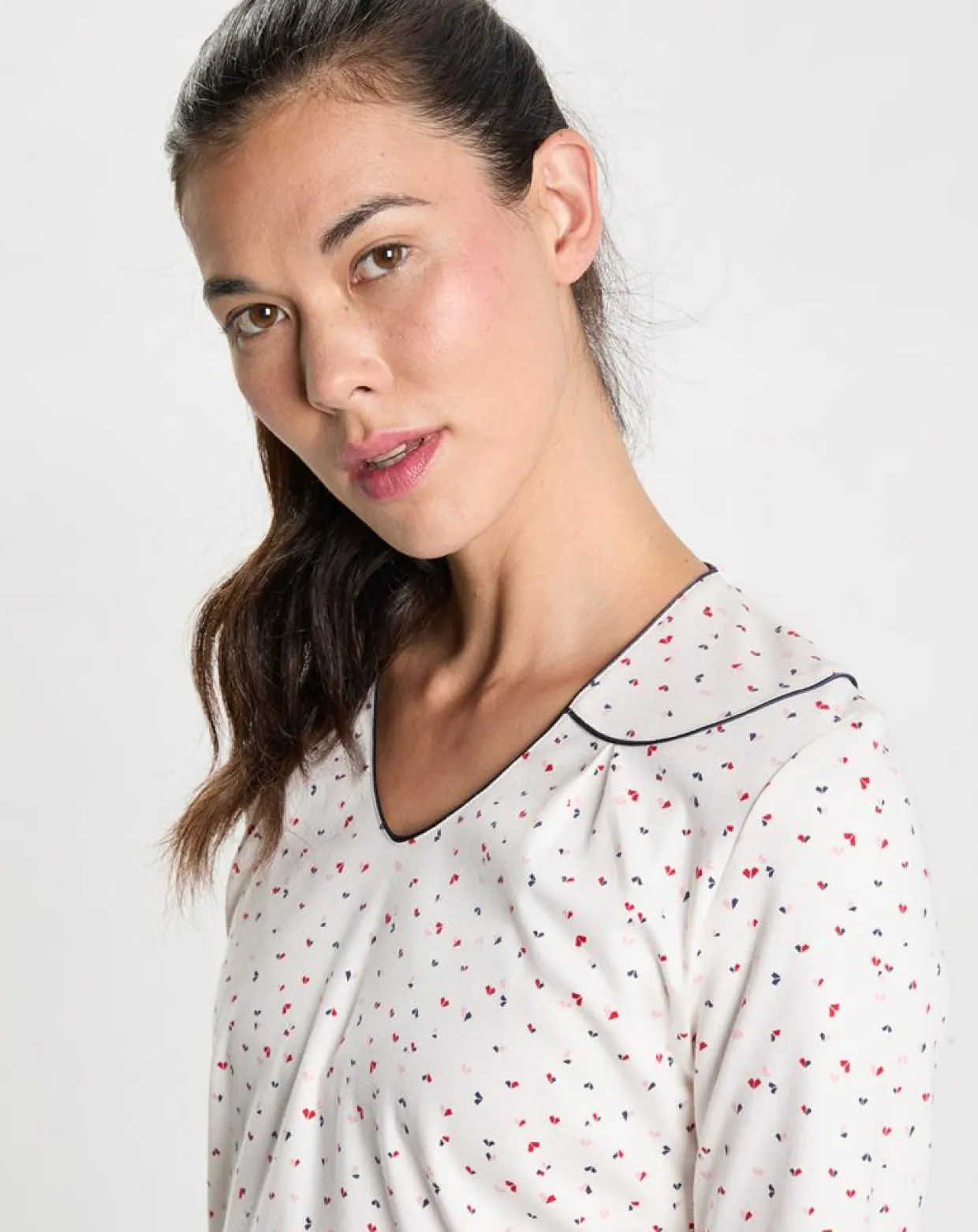 Chemise de nuit Holly écrue-Le Chat Online