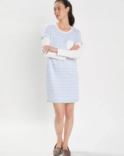 Chemise de nuit Hygge bleu ciel-Le Chat New