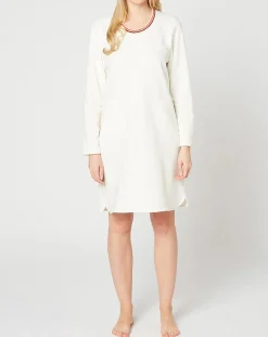 Chemise de nuit Teddy écrue-Le Chat Clearance