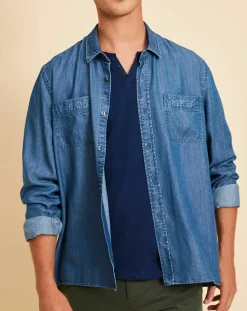 Homme Harris Wilson Chemises^Chemise Delio chambray