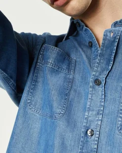 Homme Harris Wilson Chemises^Chemise Delio chambray