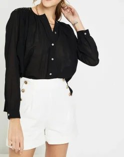 Chemise Donna noire-See u Soon Hot