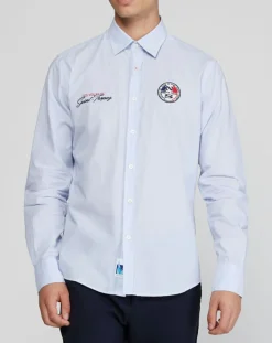 Chemise droite Popeline bleu ciel-North Sails Hot