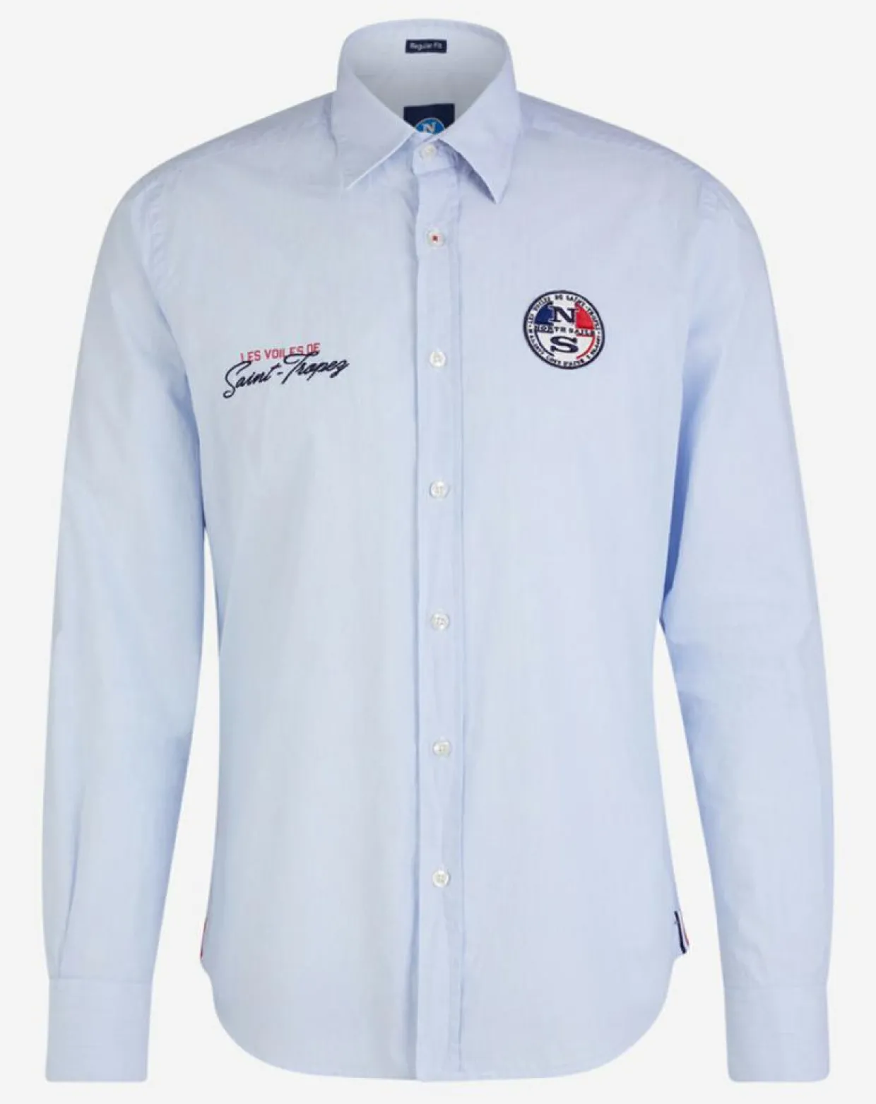 Chemise droite Popeline bleu ciel-North Sails Hot