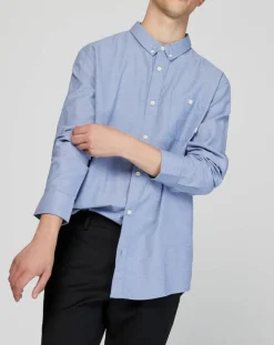 Homme Quiksilver Chemises^Chemise droite Waterfall bleu clair