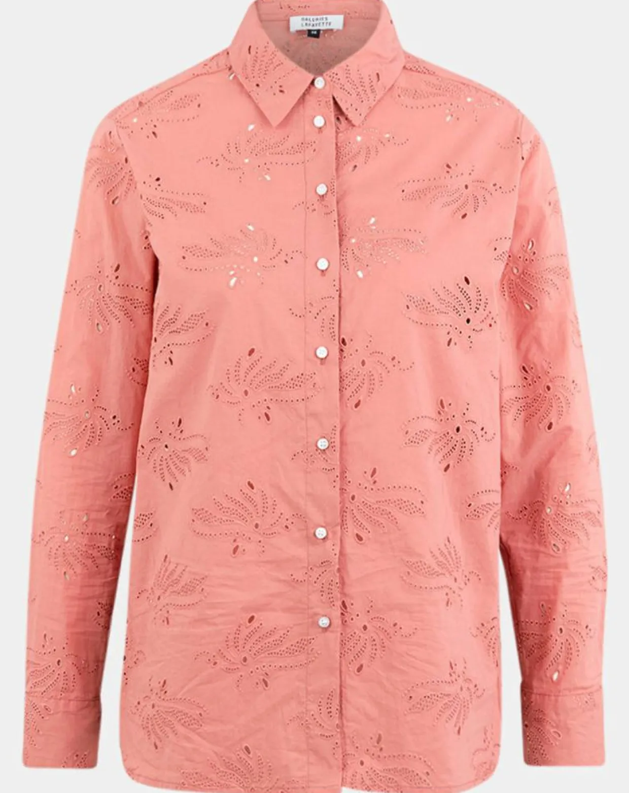 Femme Galeries Lafayette Chemises^Chemise Ebrizia brodée ajourée bois de rose