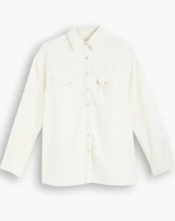 Femme Levi's® Chemises^Chemise en Coton & Chanvre Dorsey XL oversize Western écrue