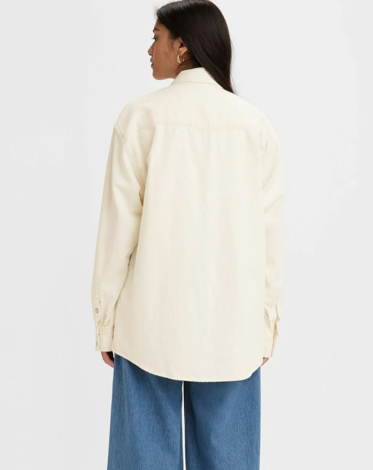 Femme Levi's® Chemises^Chemise en Coton & Chanvre Dorsey XL oversize Western écrue