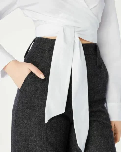 Chemise en Coton à nouer Adi blanche-Recc Hot