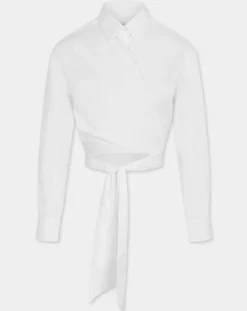 Chemise en Coton à nouer Adi blanche-Recc Hot