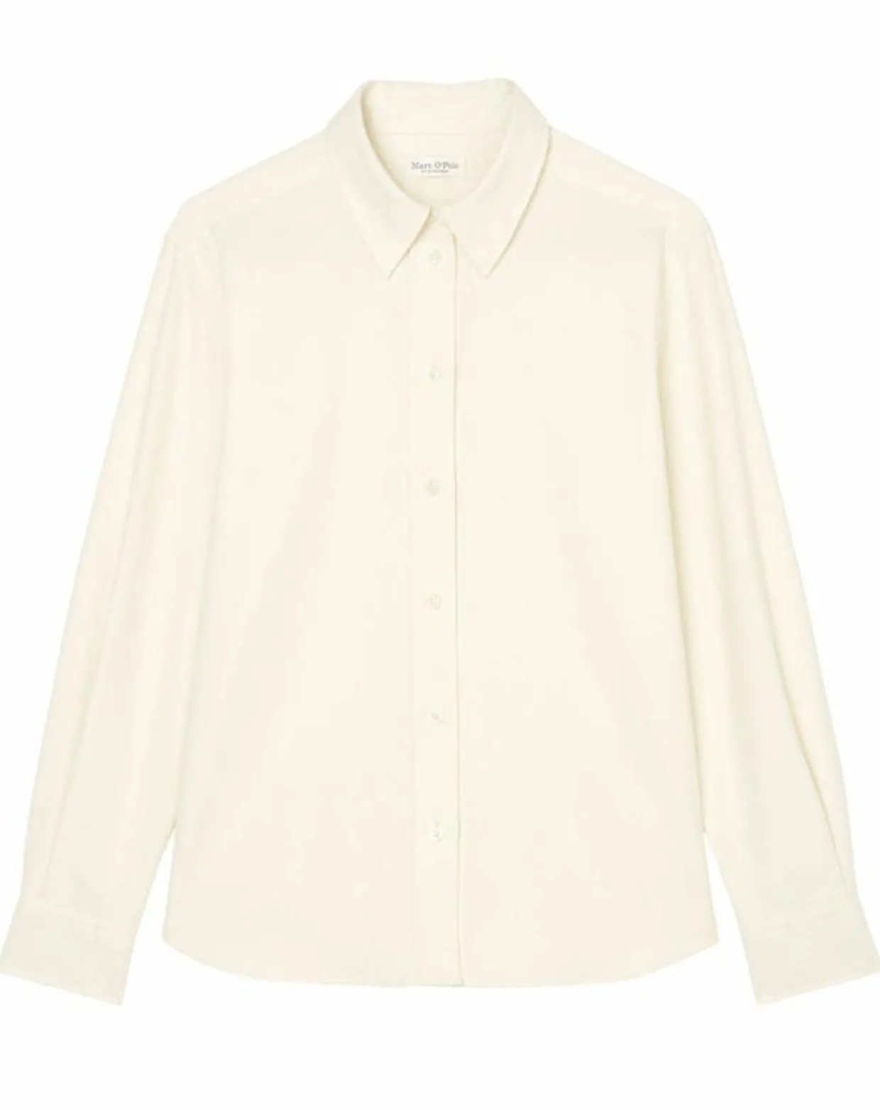 Femme Marc O'Polo Chemises^Chemise en flanelle manches ballons écrue